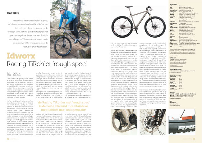 Ondergeschikt Dank je Wat Test idworx Racing TiRohler rough spec: … de beste allround mountainbike  met Rohloff-naaf ooit gemaakt! - idworx - pure perfection - trekking bikes