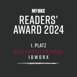 idworx gewinnt erneut den Readers Award “Beste Komplettradmarke"